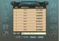 七雄争霸云中重楼战力表,层层挑战，实力见证